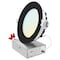 Luxrite 5 Inch LED Recessed Downlight 5CCT 2700K-5000K 18W 1600LM Dimmable Wet Rated IC Rated Black LR22634 LR22654-1PK - alternate 1